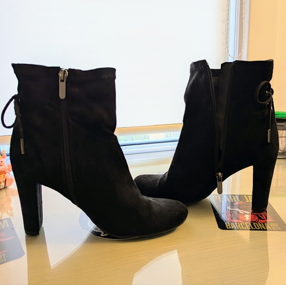 Suede Booties - Picture 5 of 8